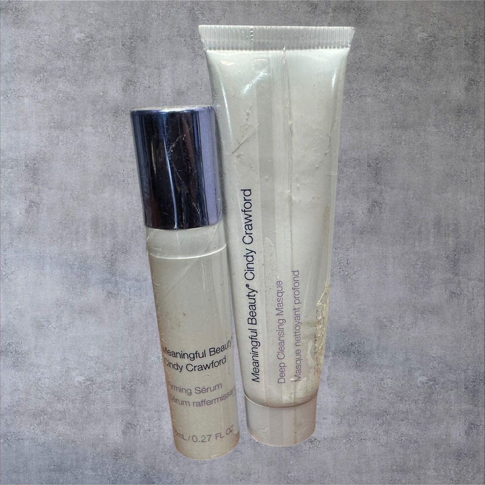 Meaningful Beauty Skincare Set New Firming Serum & Cleansing Masque